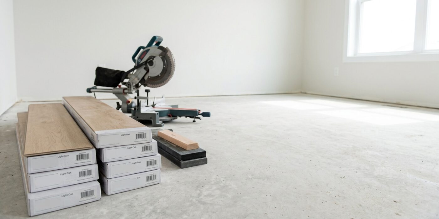 How to Install Luxury Vinyl Plank Flooring  –  LVP Full Room