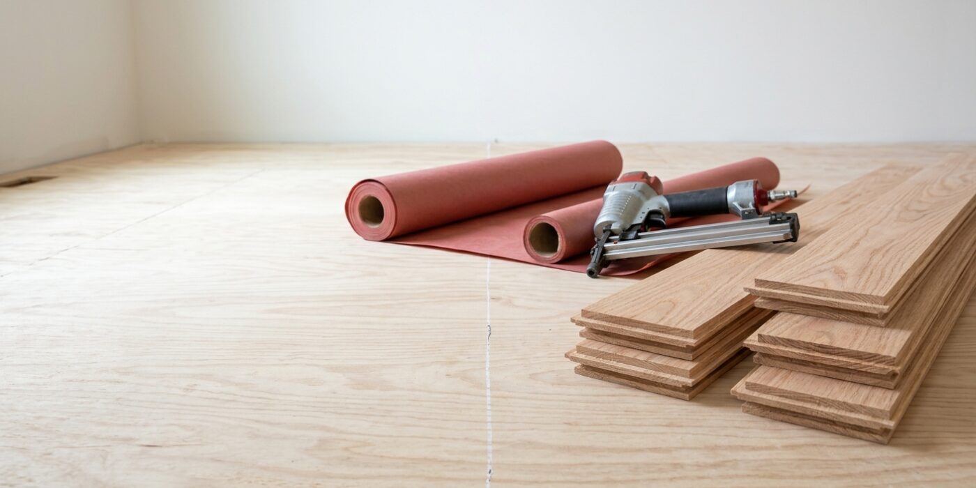 How to Install Hardwood Flooring  –  Nail-Down Method