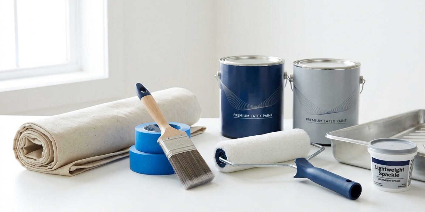 How to Paint a Two-Tone Room with an Accent Wall