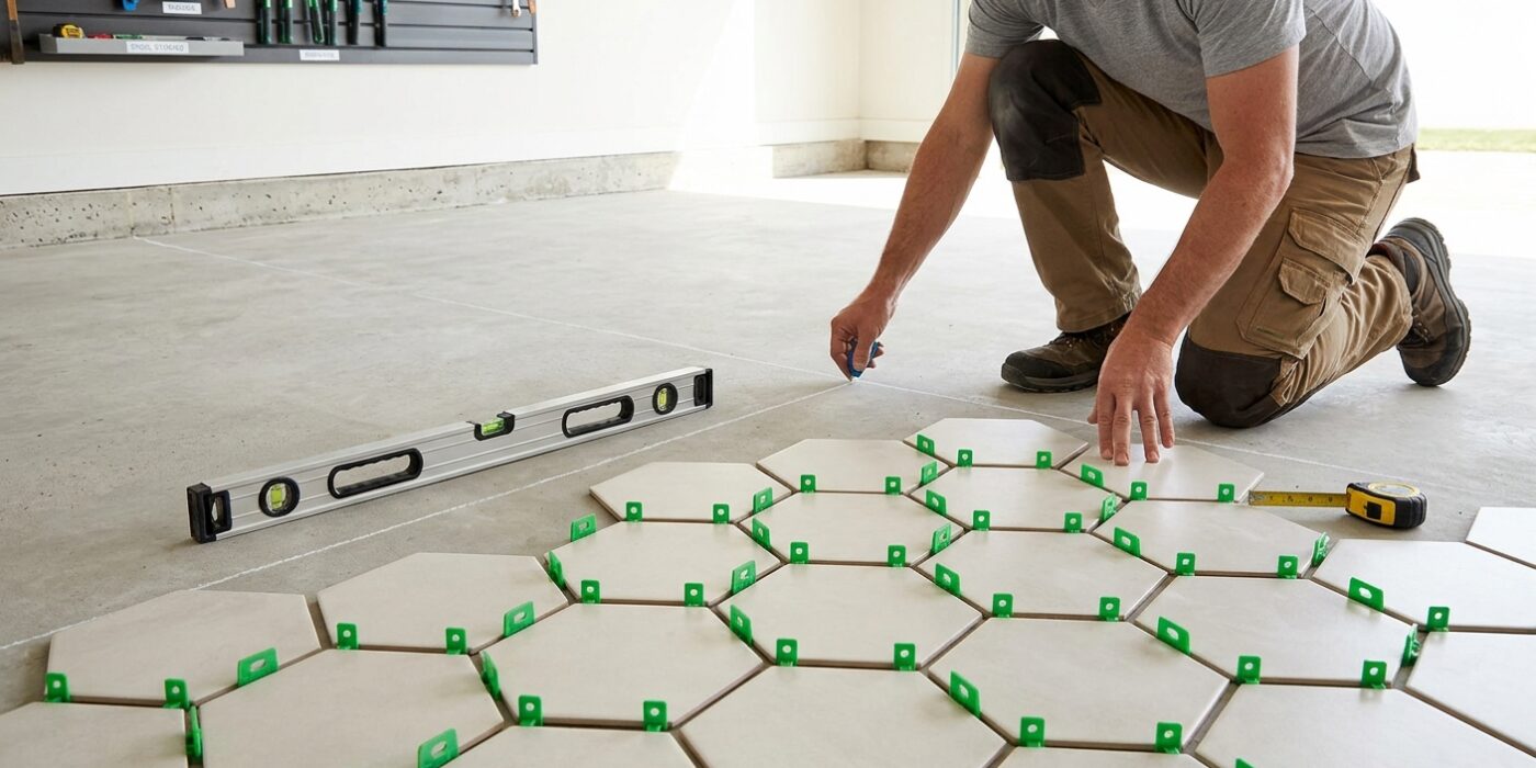 How to Tile a Bathroom Floor — Layout to Grout