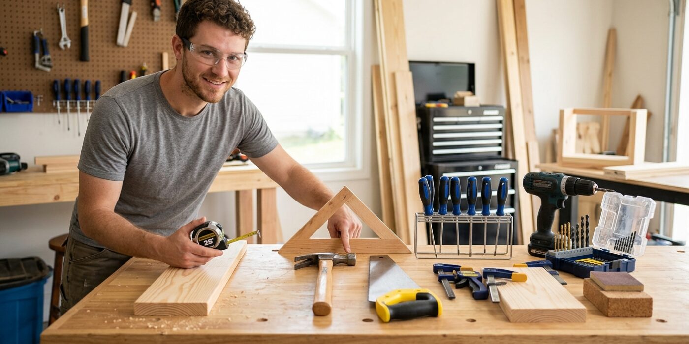 Best Woodworking Tools for Beginners  –  What to Buy First
