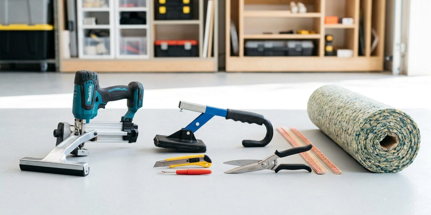 How to Install Carpet  –  Stretch-In Method