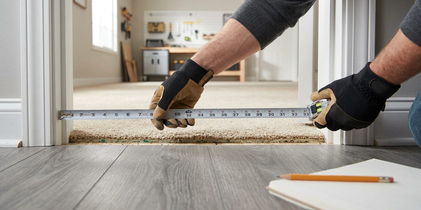 How to Install Floor Transition Strips Between Rooms