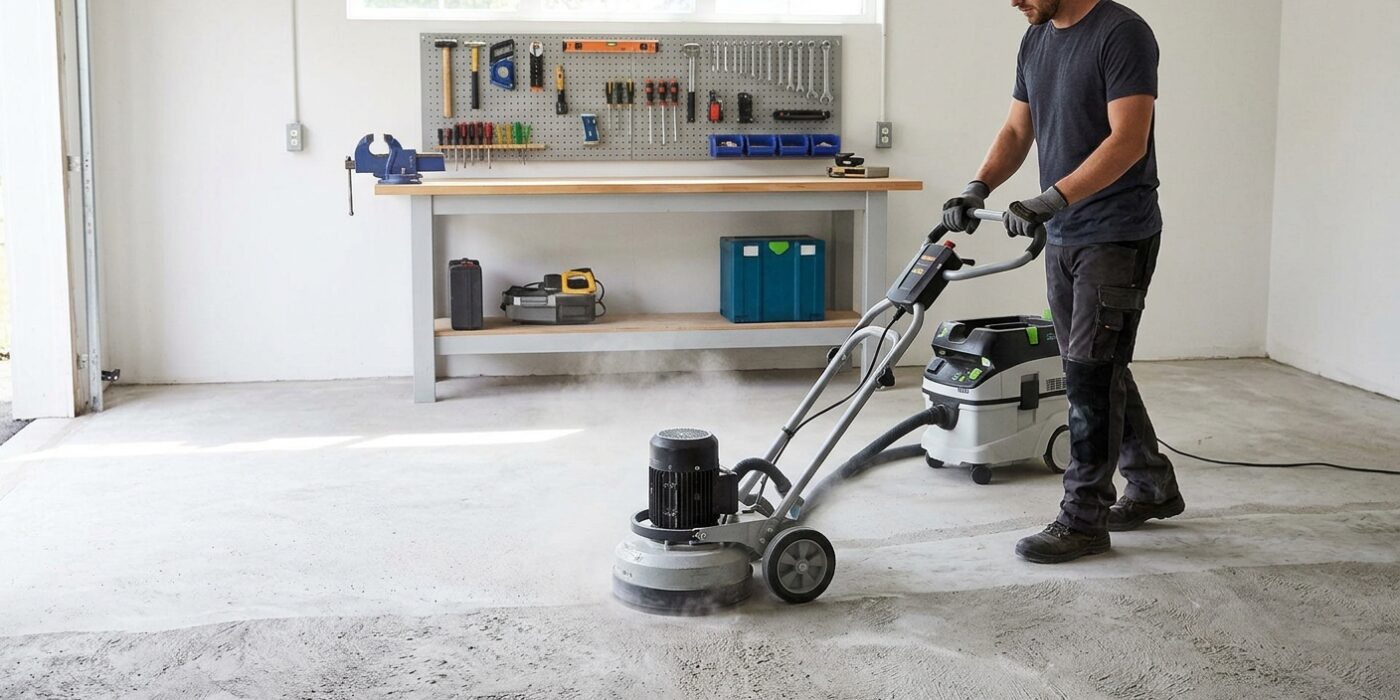 How to Apply an Epoxy or Polyurethane Concrete Floor Sealer