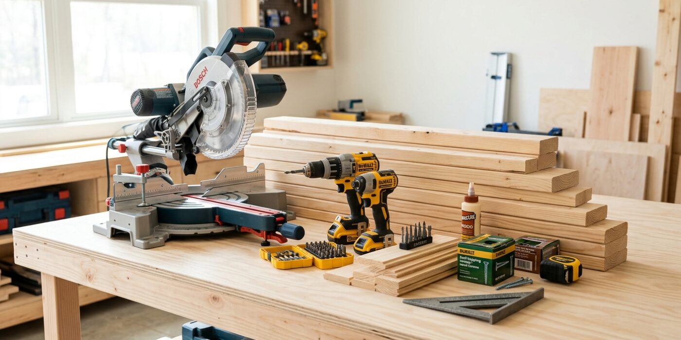 How to Build a Platform Bed Frame  –  Queen and King