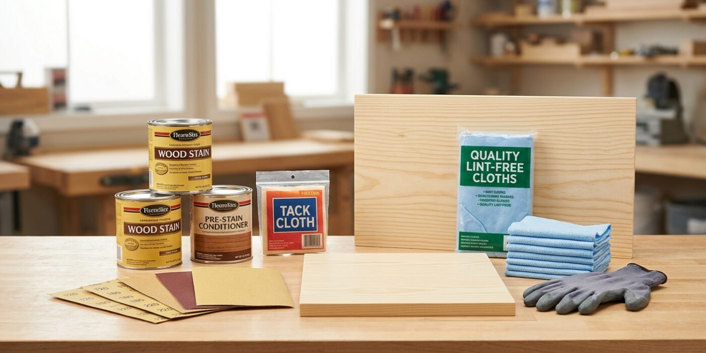 How to Apply Wood Stain Evenly — No Blotching