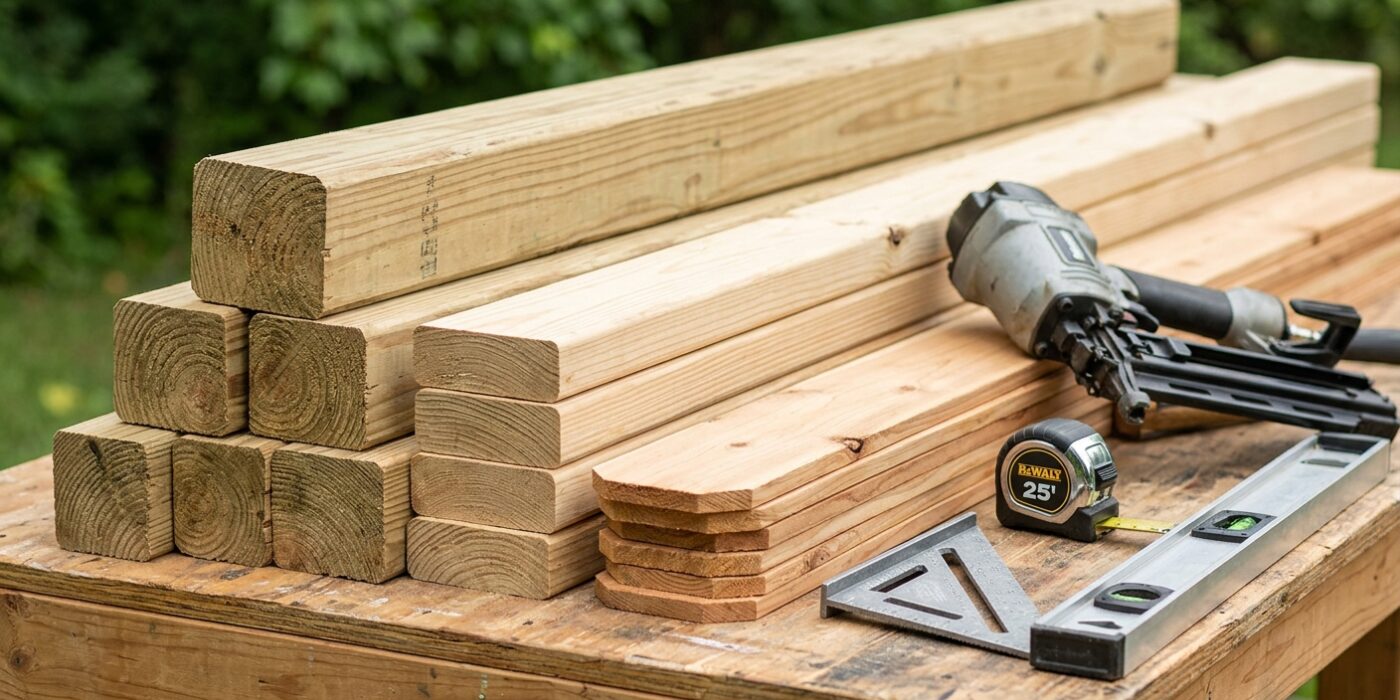 How to Build a Wood Privacy Fence — Posts, Rails, and Pickets