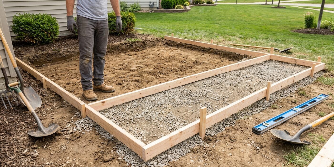 How to Pour a Concrete Patio