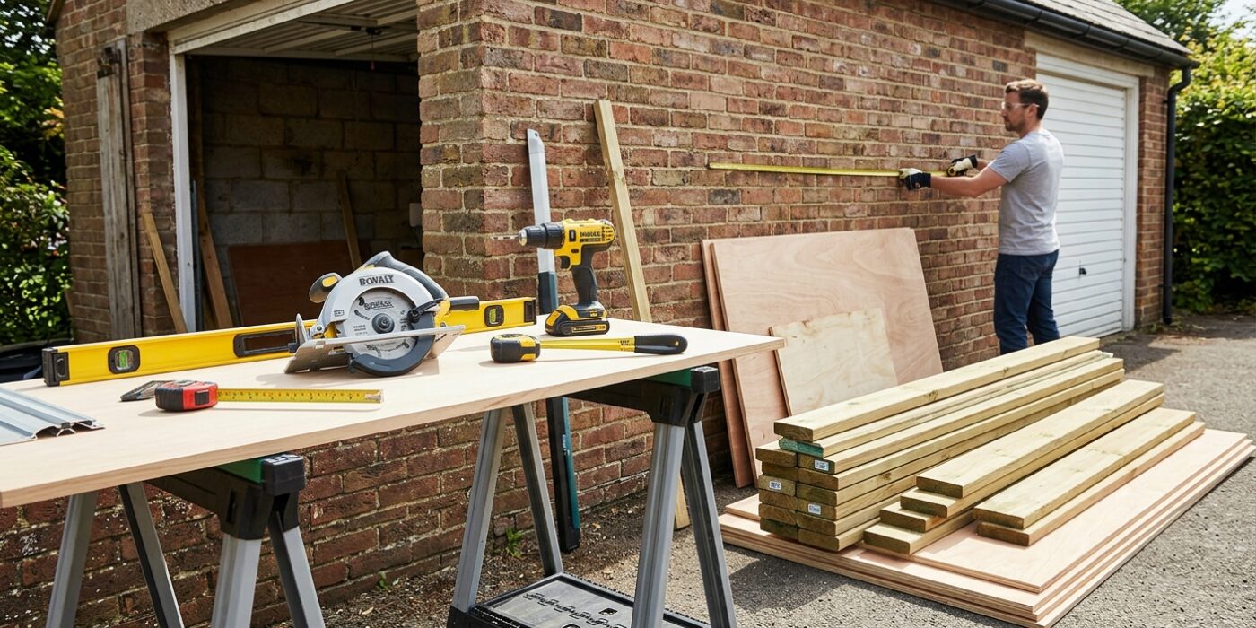 How to Build a Lean-To Tool Shed — Attached to an Existing Wall