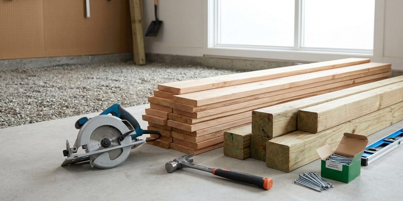 How to Build a Lean-To Tool Shed  –  6×8