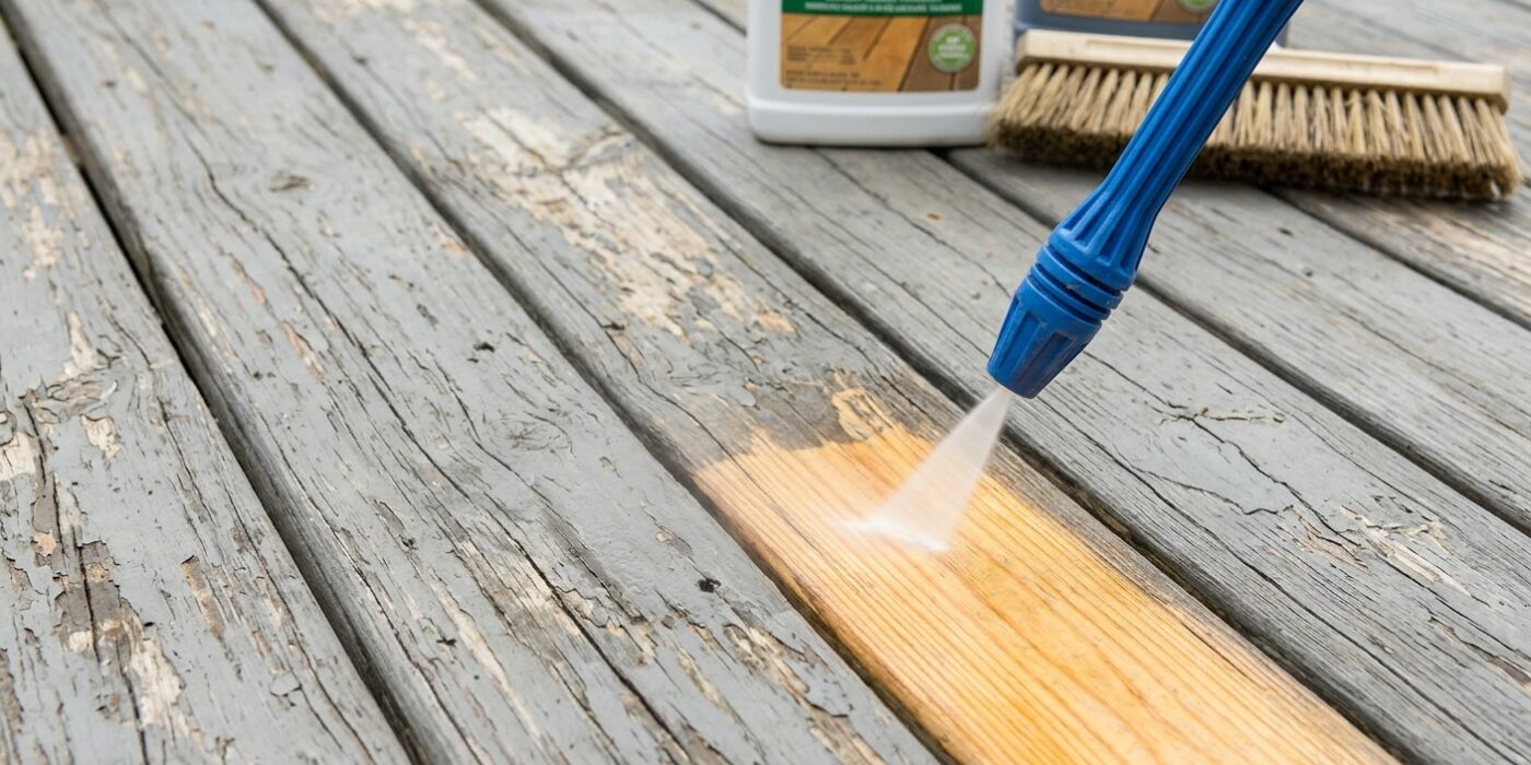How to Stain and Seal a Wood Deck