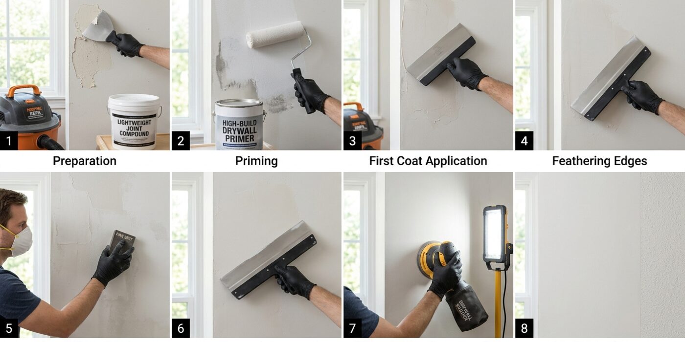 How to Skim Coat a Wall — Smooth Finish Over Texture or Damage