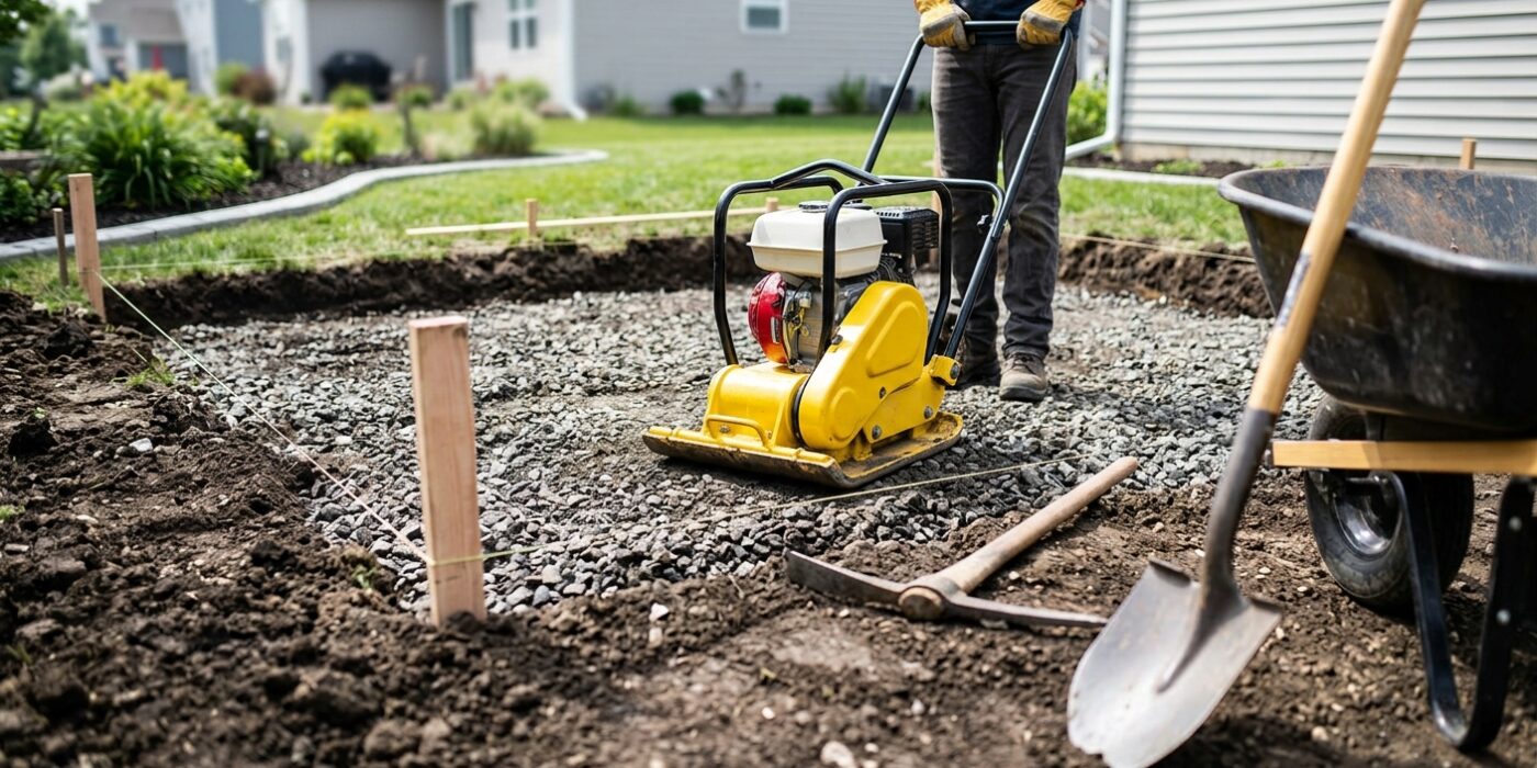 How to Lay a Paver Patio — From Digging to Finishing