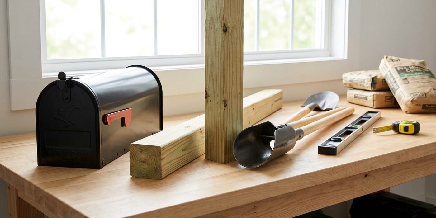 How to Install a Mailbox Post