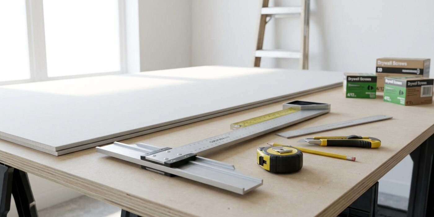 How to Install Drywall on Ceilings — Lift, Layout, and Fastening