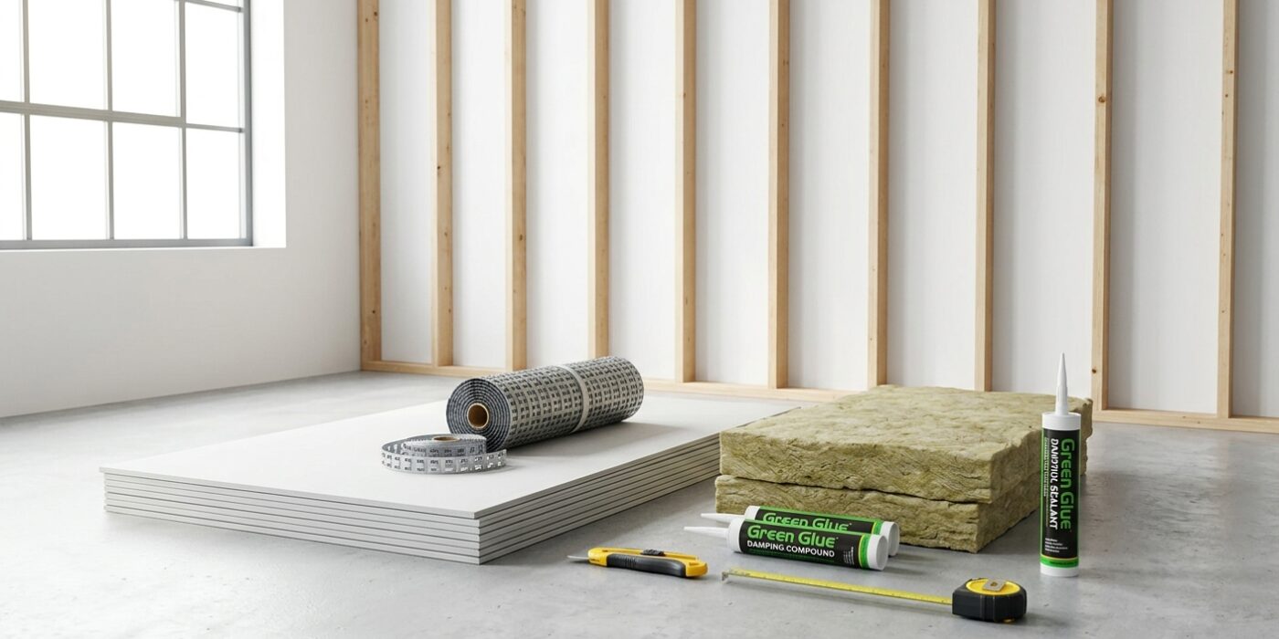 How to Soundproof a Wall or Room