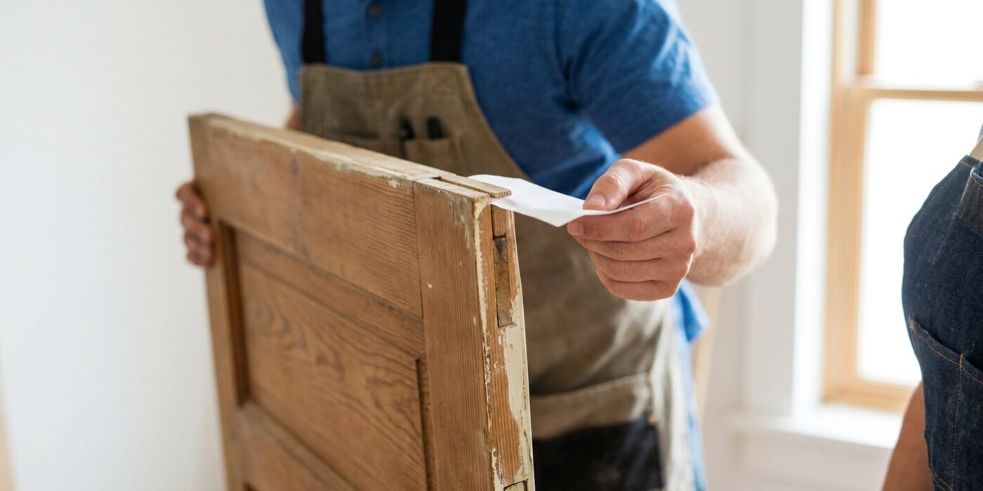 How to Fix a Door That Sticks (Plane, Sand, or Rehang)