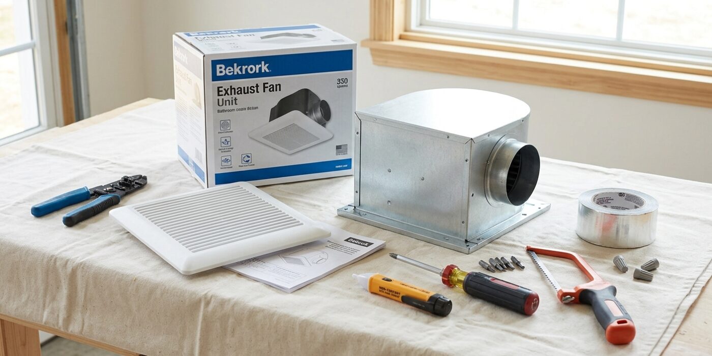 How to Replace a Bathroom Exhaust Fan