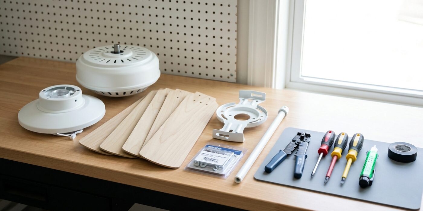 Install a Ceiling Fan  –  Complete Guide
