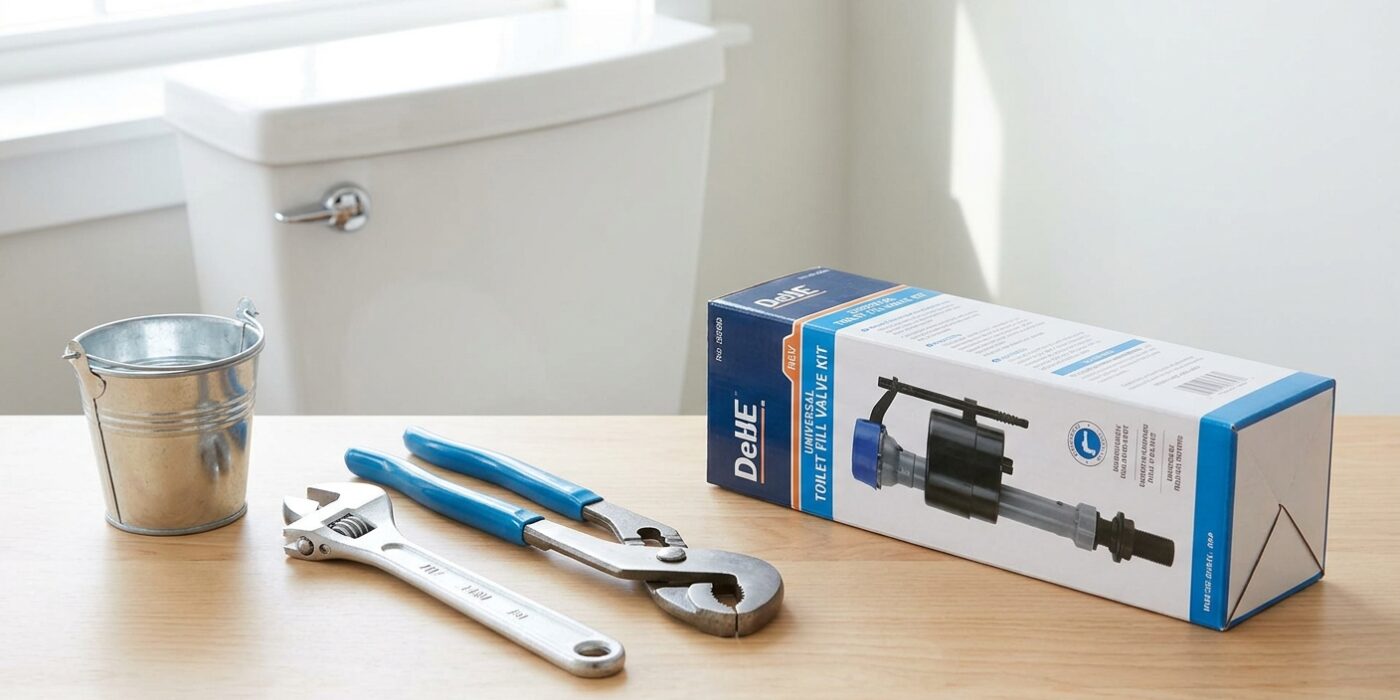 How to Replace a Toilet Fill Valve