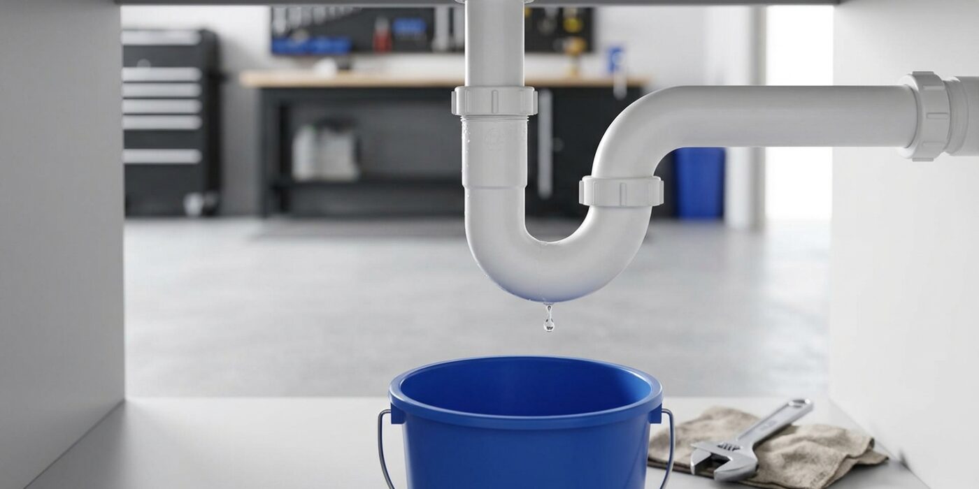How to Fix a Leaking P-Trap Under the Sink