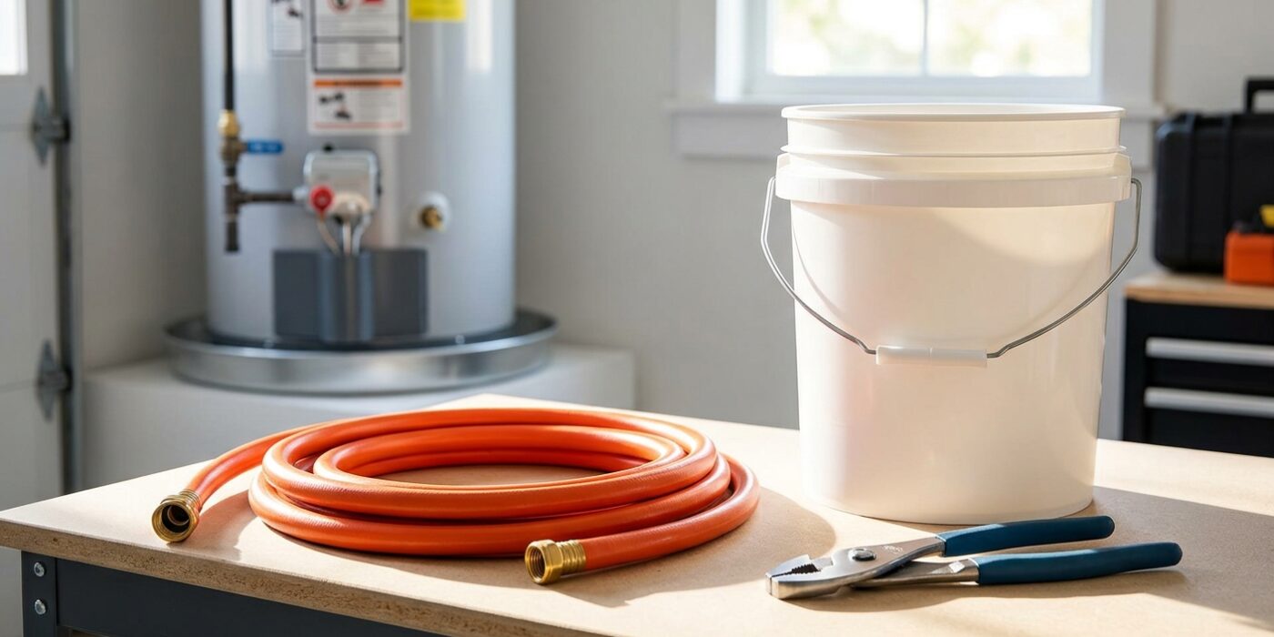 How to Drain and Flush a Water Heater  –  Annual Maintenance