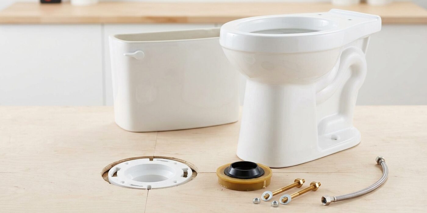How to Install a Toilet from Scratch