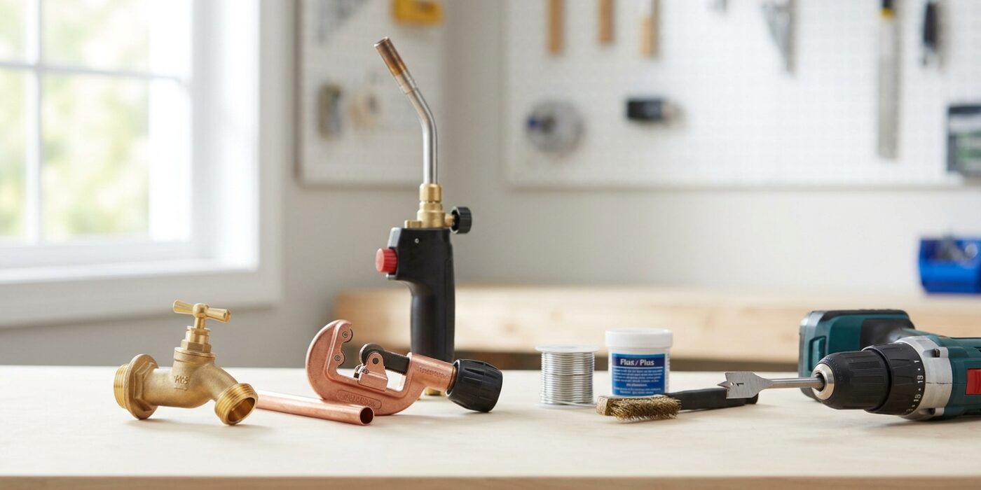 How to Install an Outdoor Faucet  –  Hose Bib