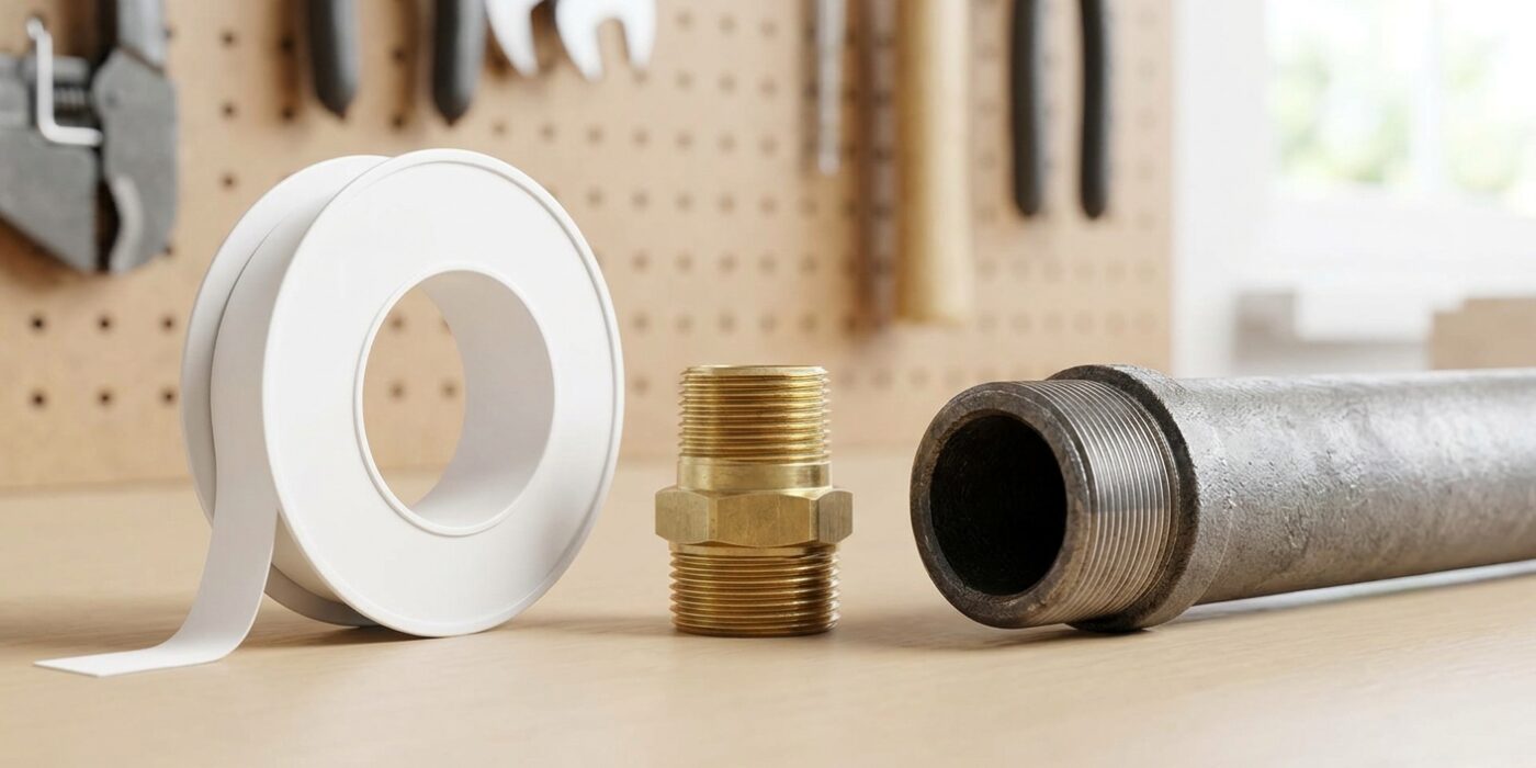 How to Use Plumber’s Tape the Right Way