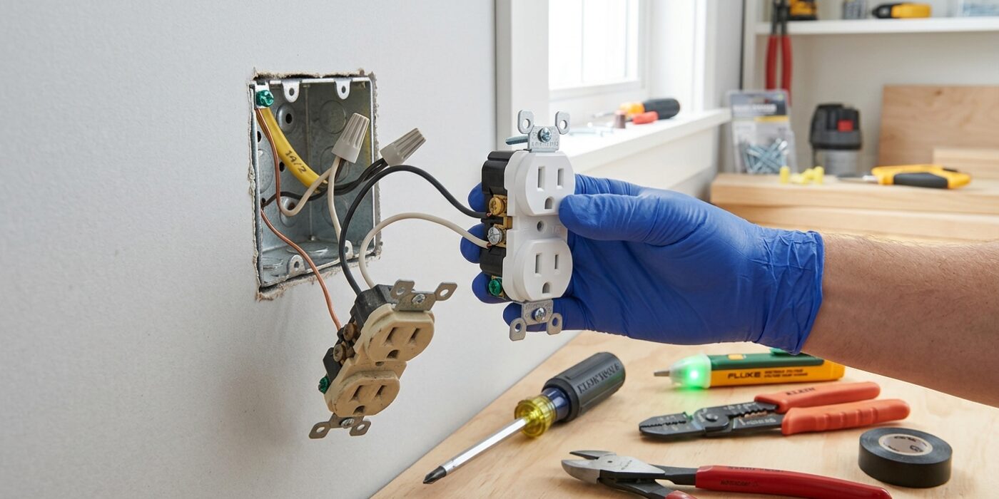 Replace an Electrical Outlet