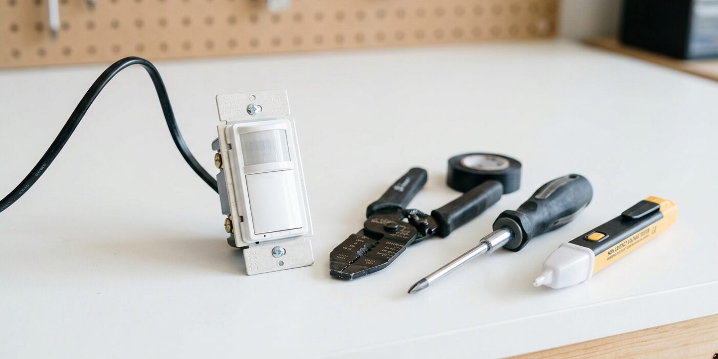How to Install a Motion-Sensor Light Switch