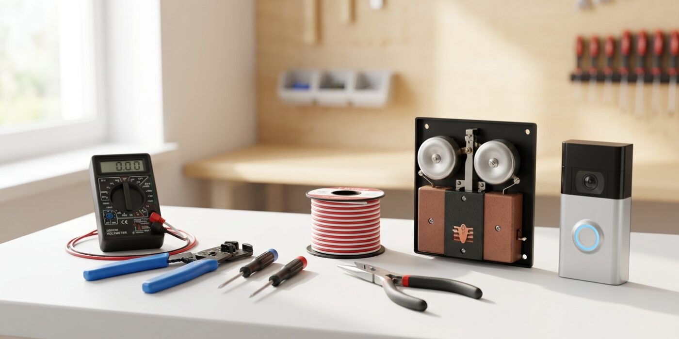 How to Wire a Doorbell  –  Traditional and Smart