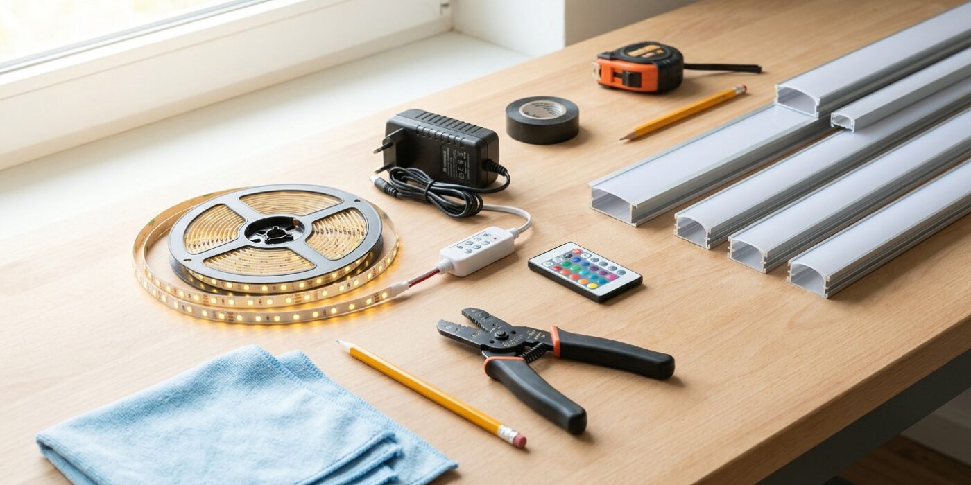 How to Install LED Strip Lighting